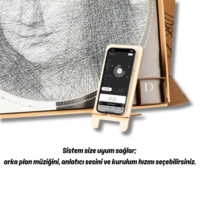 Kişiye özel String art Tablo Seti