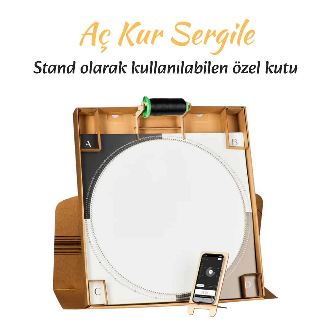 Kişiye özel String art Tablo Seti